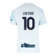 Inter Milan Lautaro Martinez #10 Replike Gostujuci Dres 2025-26 Kratak Rukav
